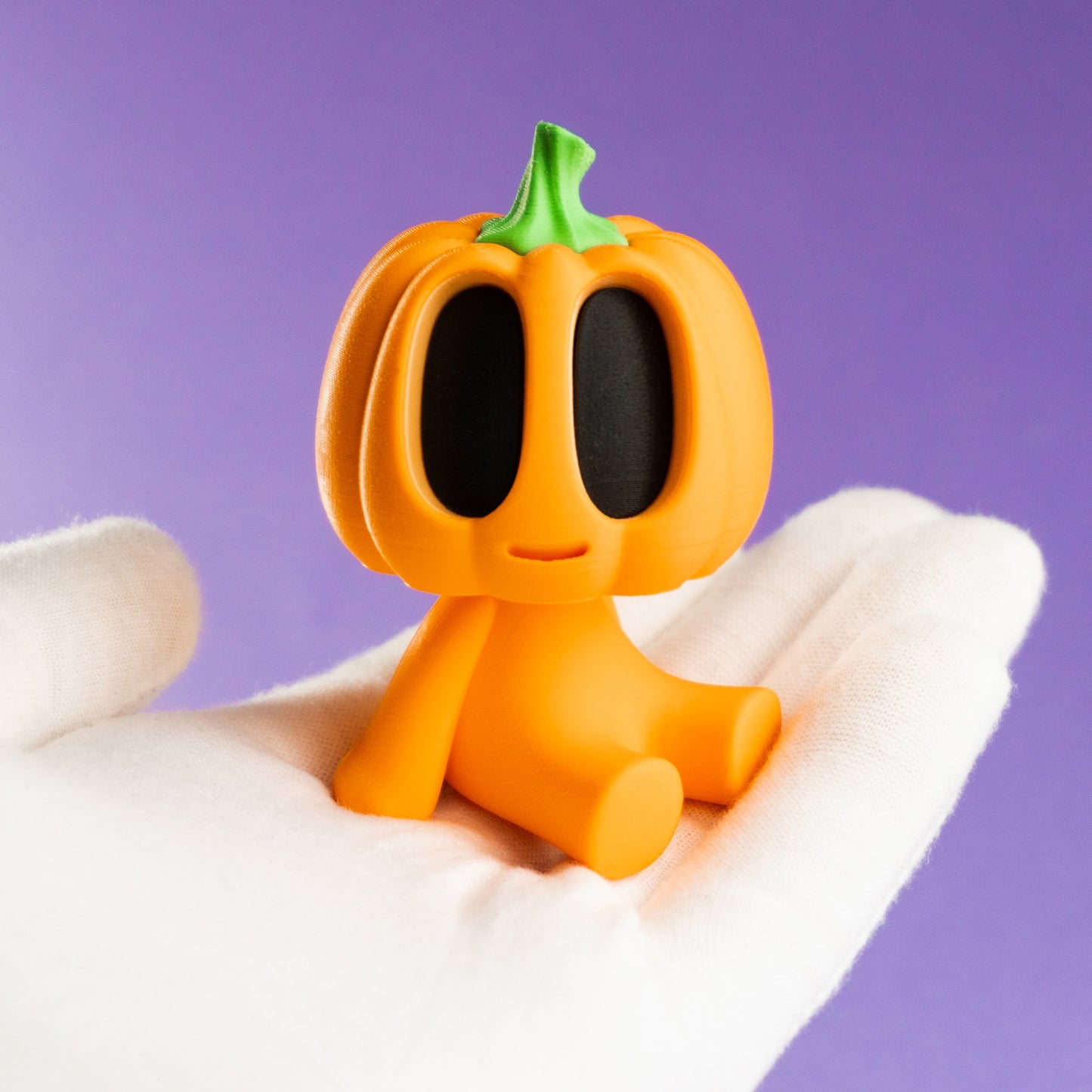 Figuras de calabazas impresas en 3D para Halloween diseñadas por Blob Lab