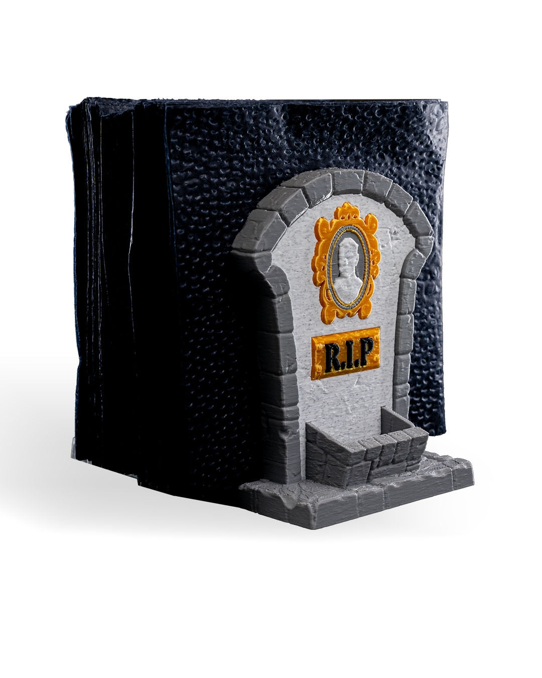 Serviettenhalter „Final Fold“ – Tombstone-Design