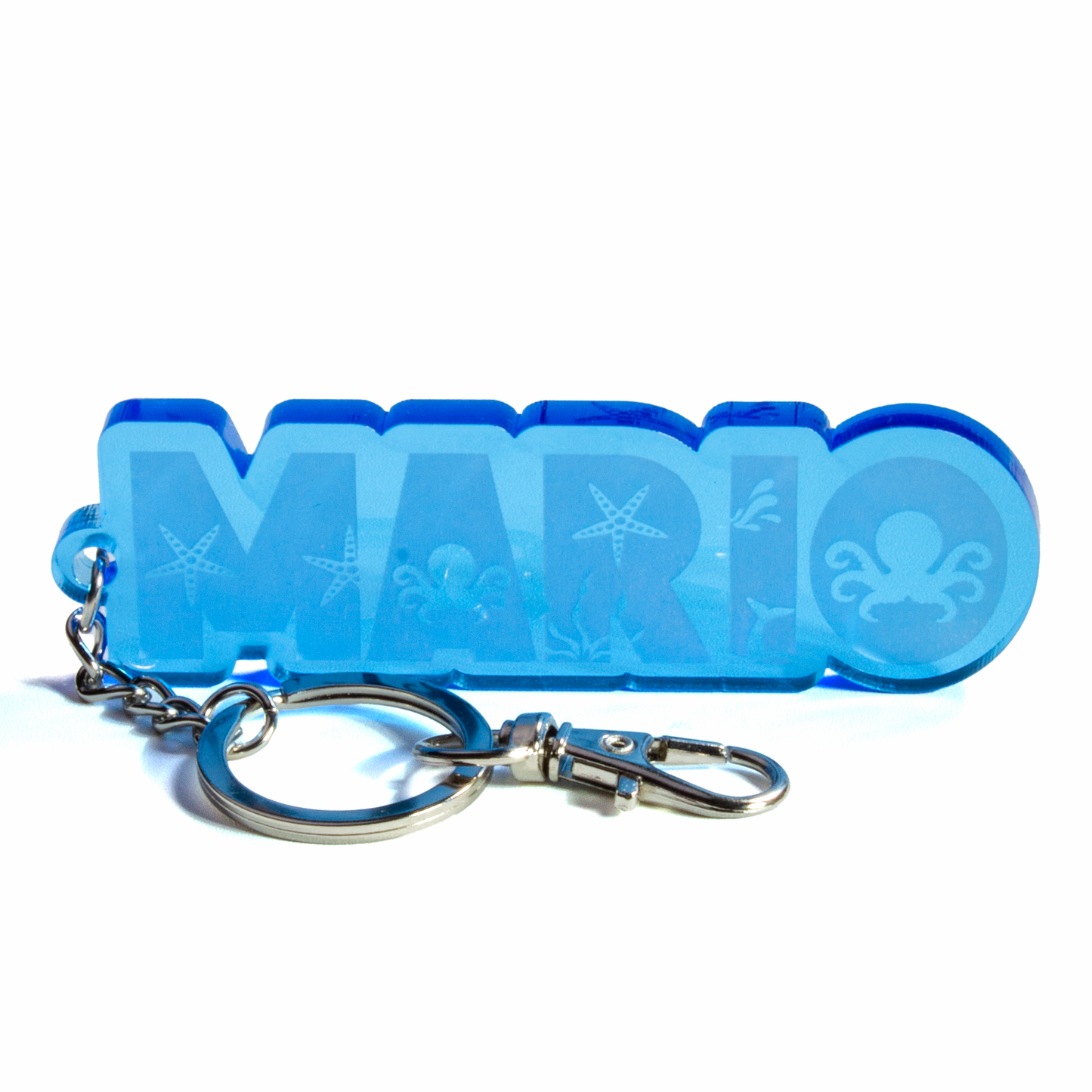 Llavero Personalizado con Nombre en Acrílico – Varios Colores – Ideal para Regalo 🎁