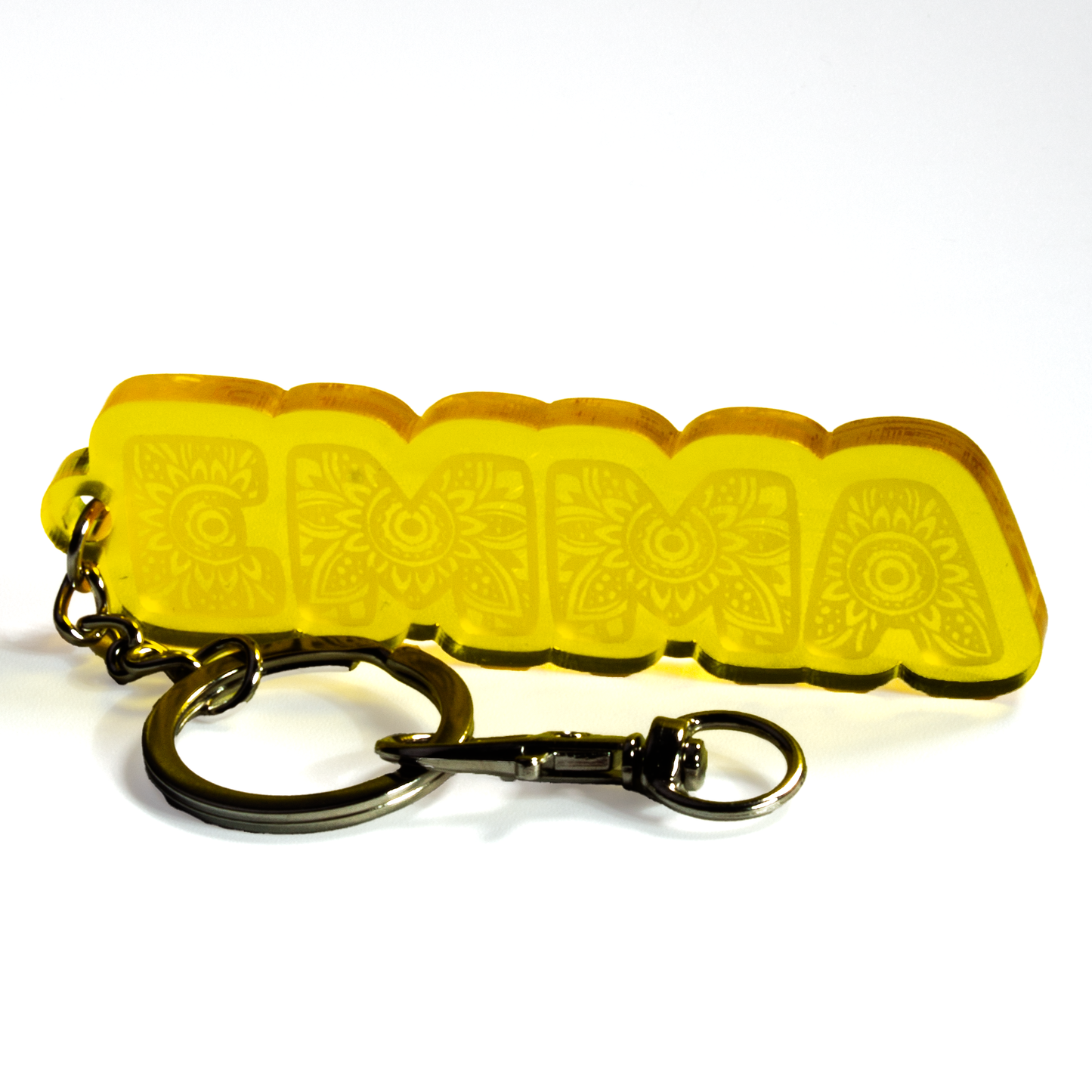 Llavero Personalizado con Nombre en Acrílico – Varios Colores – Ideal para Regalo 🎁