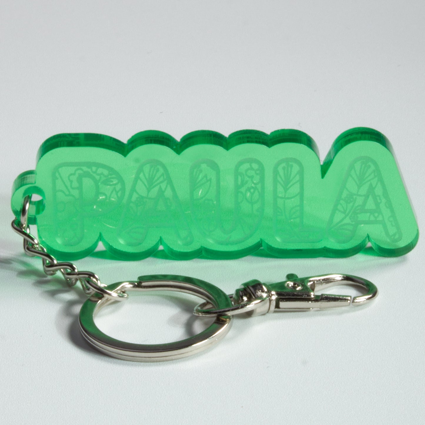 Llavero Personalizado con Nombre en Acrílico – Varios Colores – Ideal para Regalo 🎁