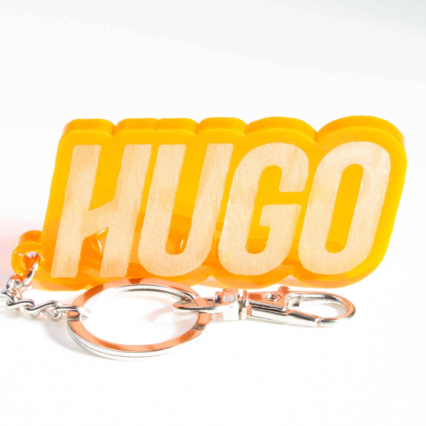 Llavero Personalizado con Nombre en Acrílico – Varios Colores – Ideal para Regalo 🎁