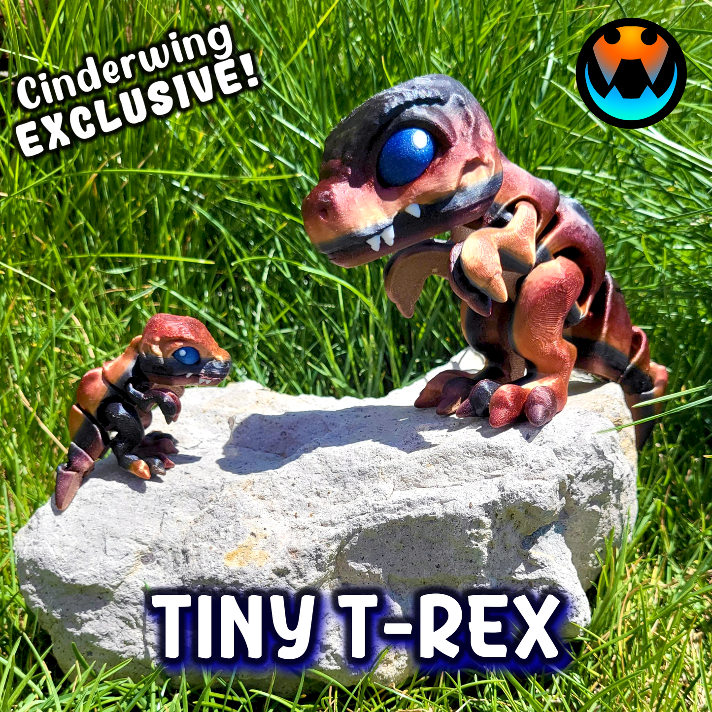 Tiny T-Rex - Figura Articulada Exclusiva