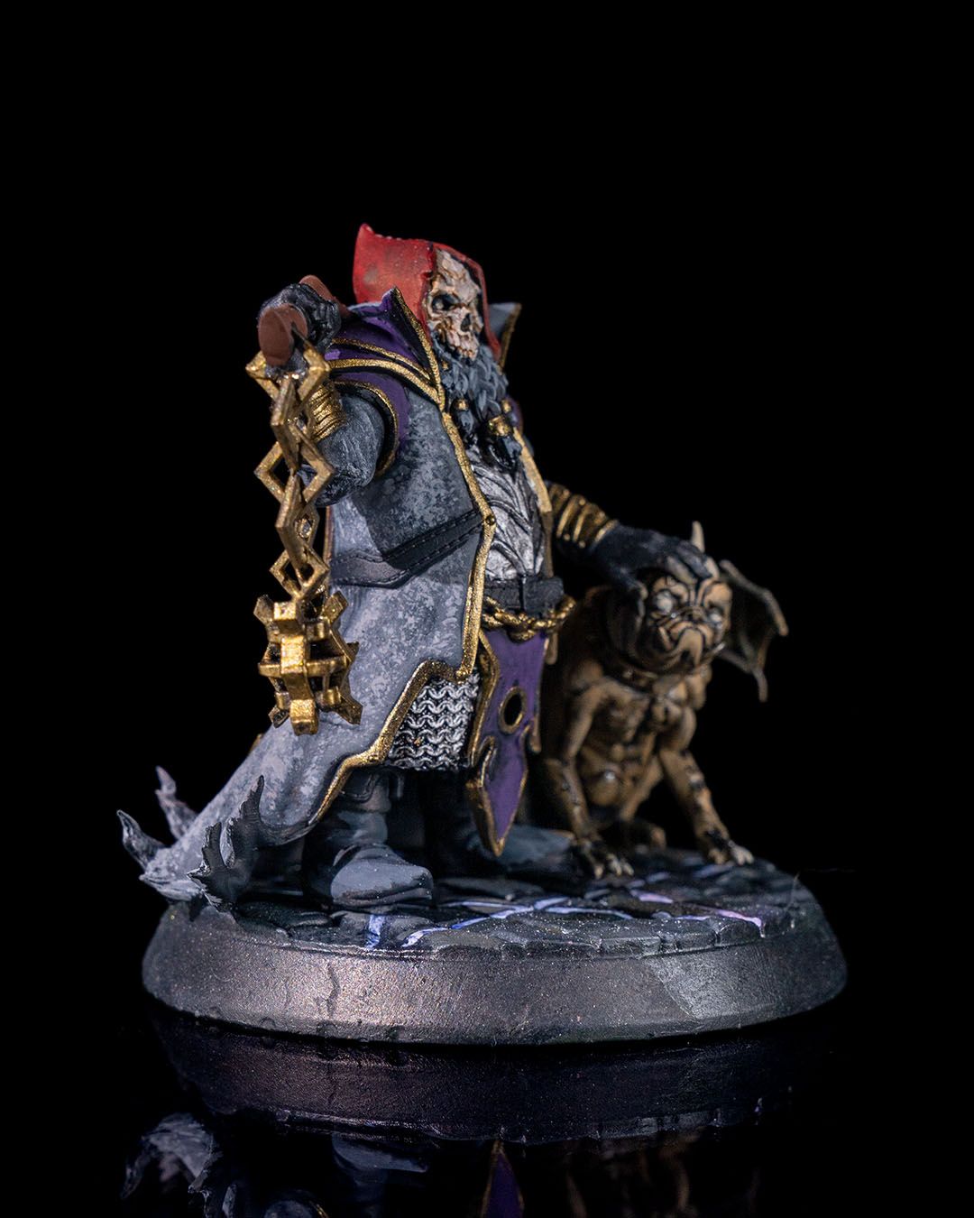 Baern Blackbone - Miniatura de Villano - 32mm y 75mm