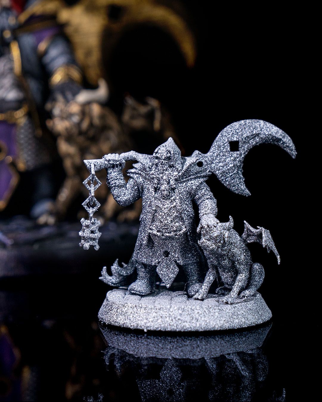 Baern Blackbone - Miniatura de Villano - 32mm y 75mm