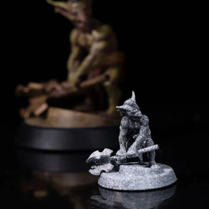 Miniatura Goblin Bárbaro en Resina - 32mm y 75mm