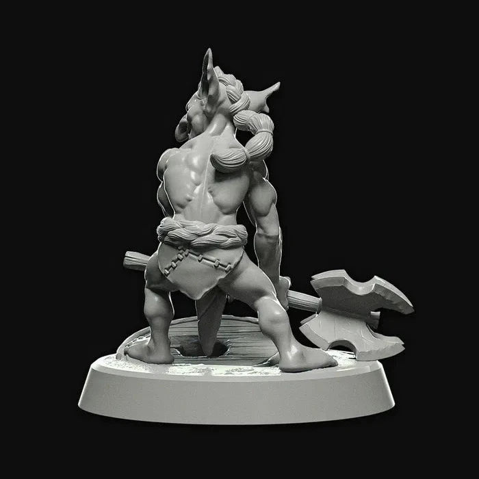 Miniatura Goblin Bárbaro en Resina - 32mm y 75mm