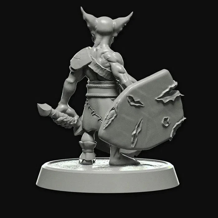 Miniatura de Goblin Guerrero lista para pintar