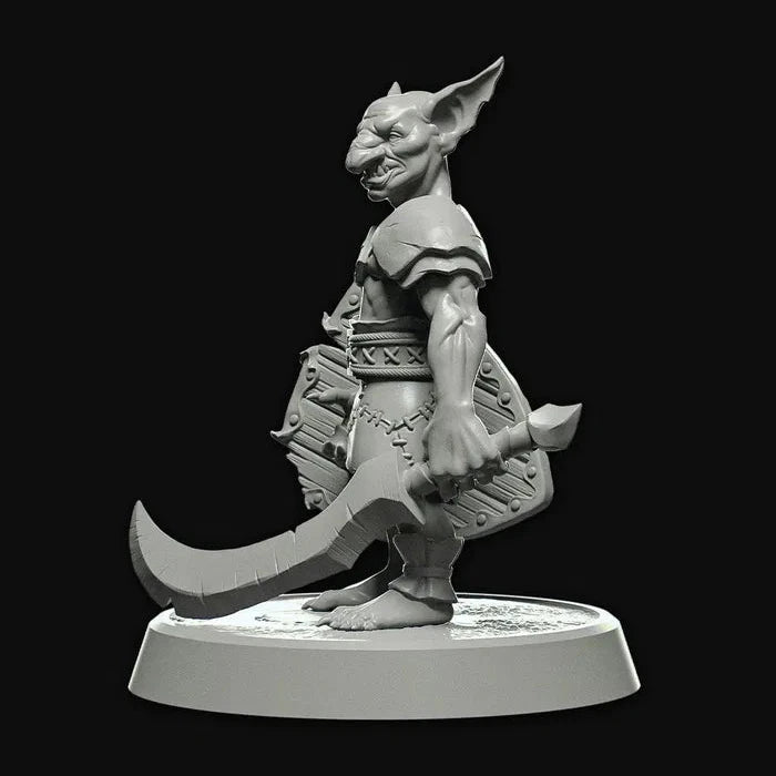 Miniatura de Goblin Guerrero lista para pintar