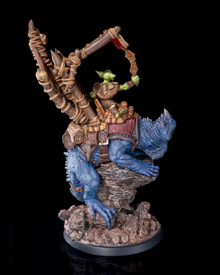 Miniatura de Goblin Barbarian de Resina - 32mm y 75mm