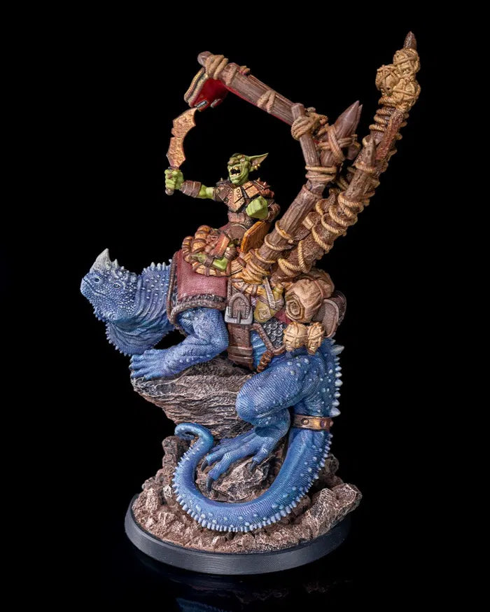 Miniatura de Goblin Barbarian de Resina - 32mm y 75mm