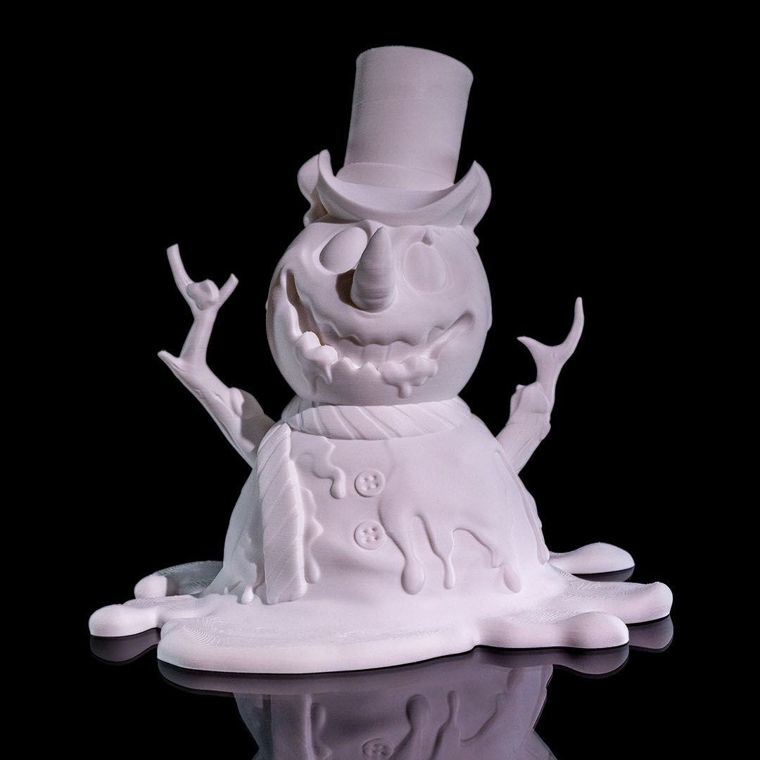 Figura decorativa de muñeco de nieve derretido para Navidad