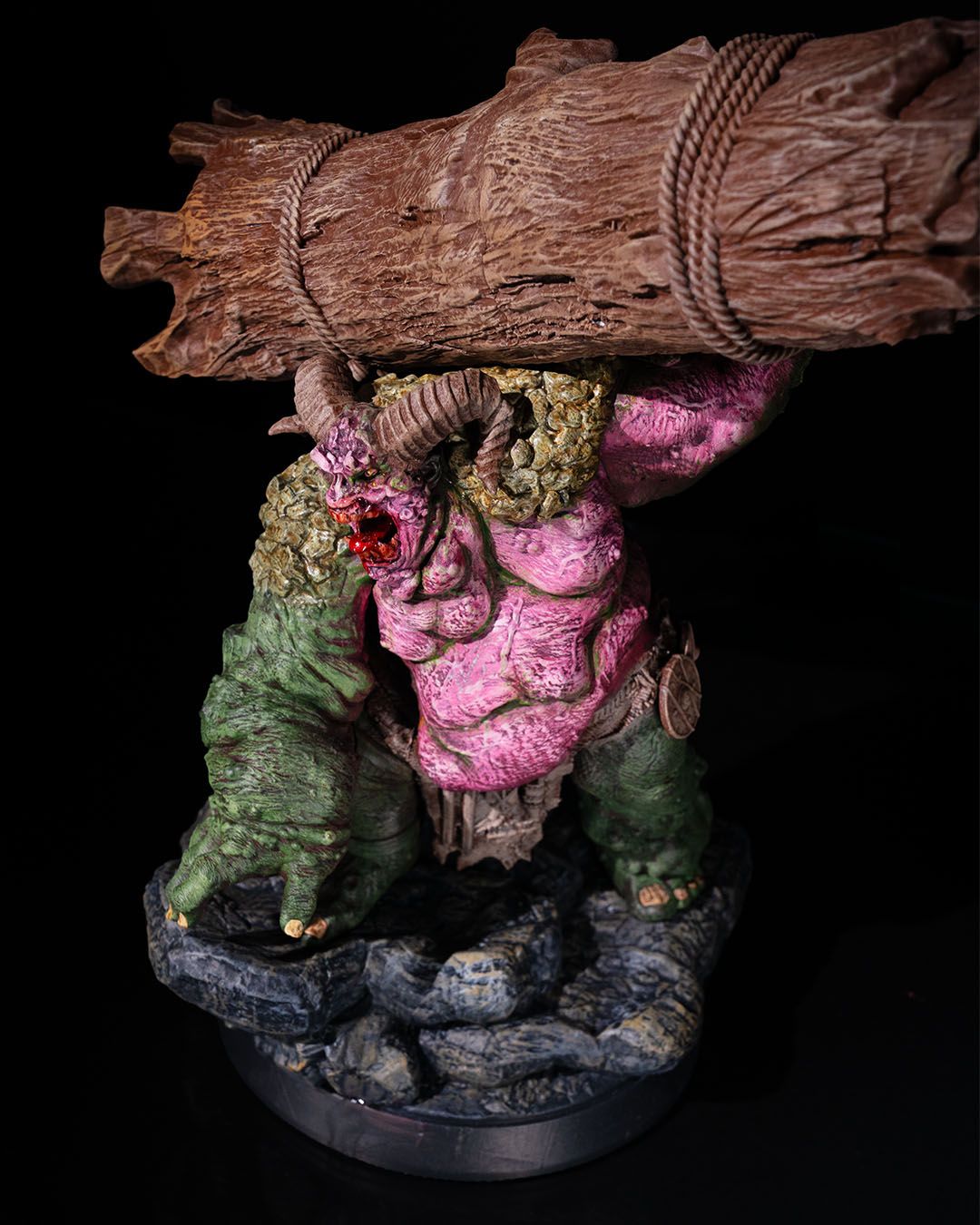 Orthos, el Troll - Miniatura de Resina - 32mm y 75mm