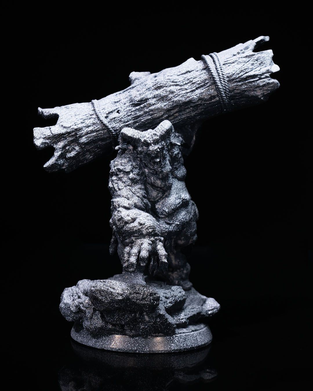 Orthos, el Troll - Miniatura de Resina - 32mm y 75mm