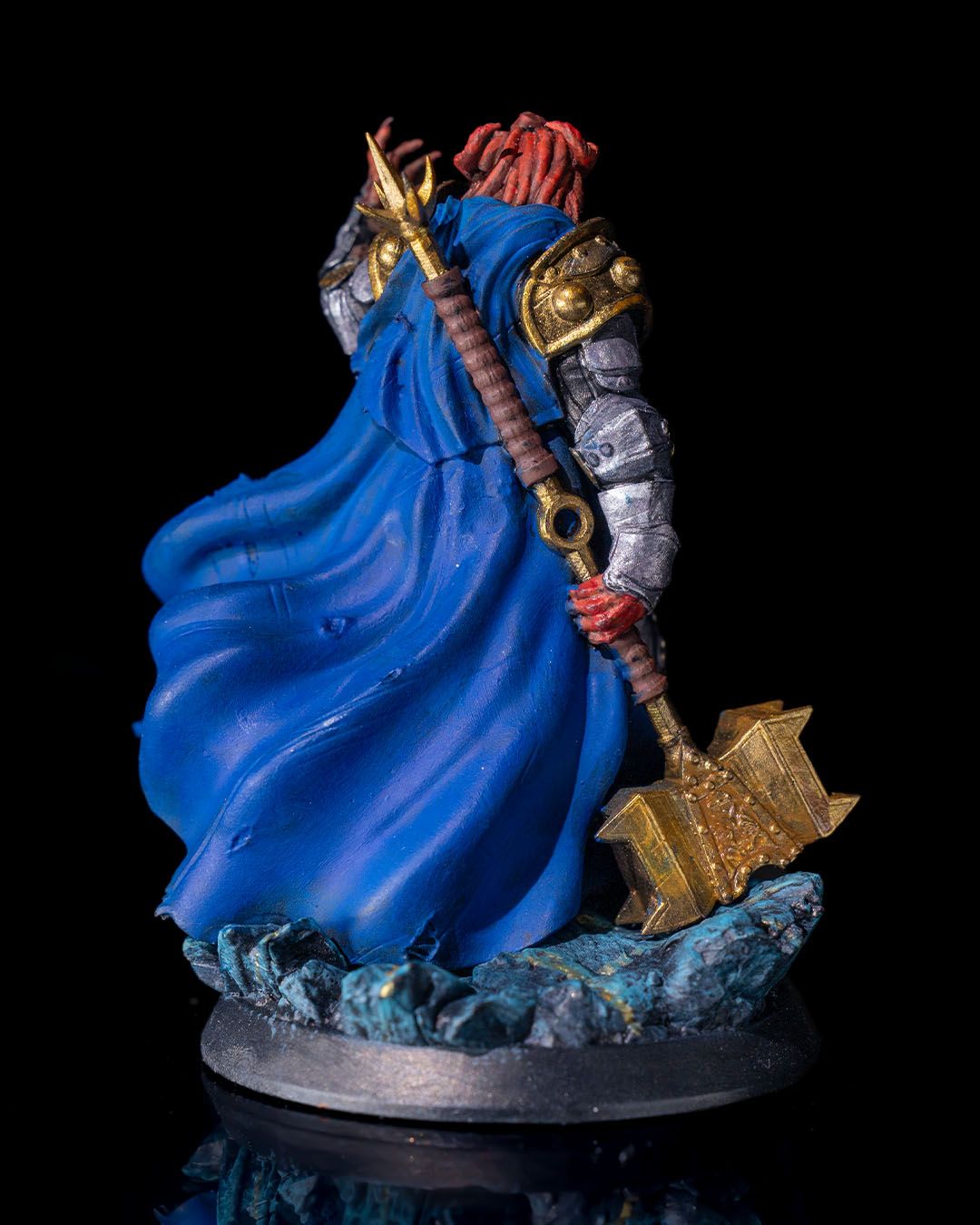 Figura de Rhogar Caellestine - Guerrero Dracónido - 32mm y 75mm