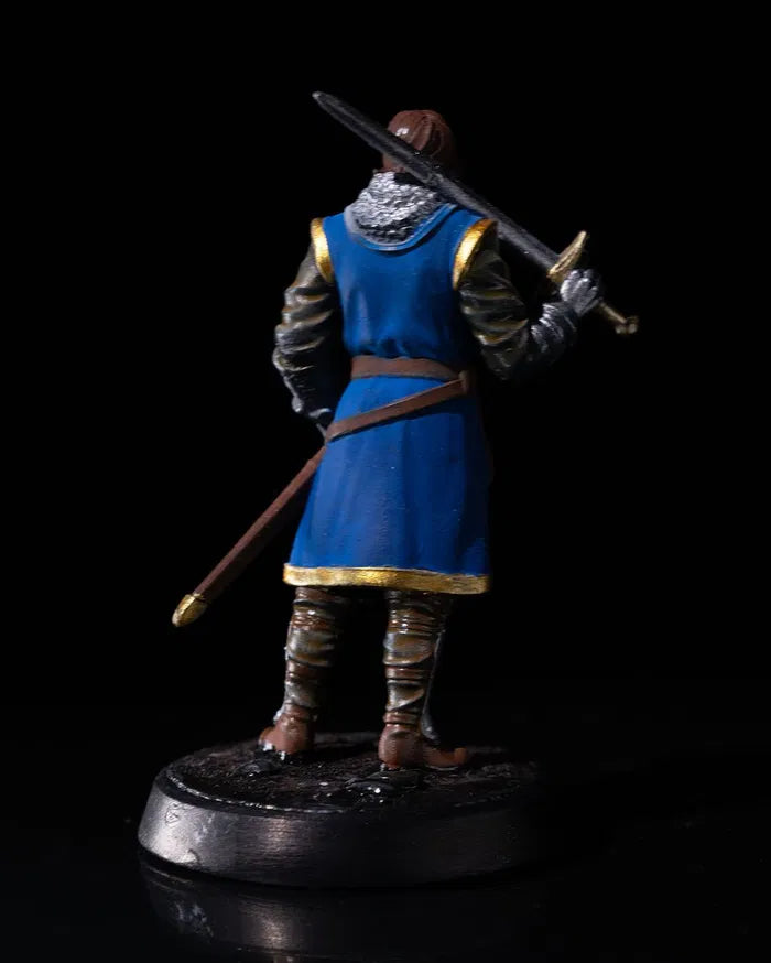 City Guardian 02 without helmet - Unpainted Resin Miniature - 32mm and 75mm