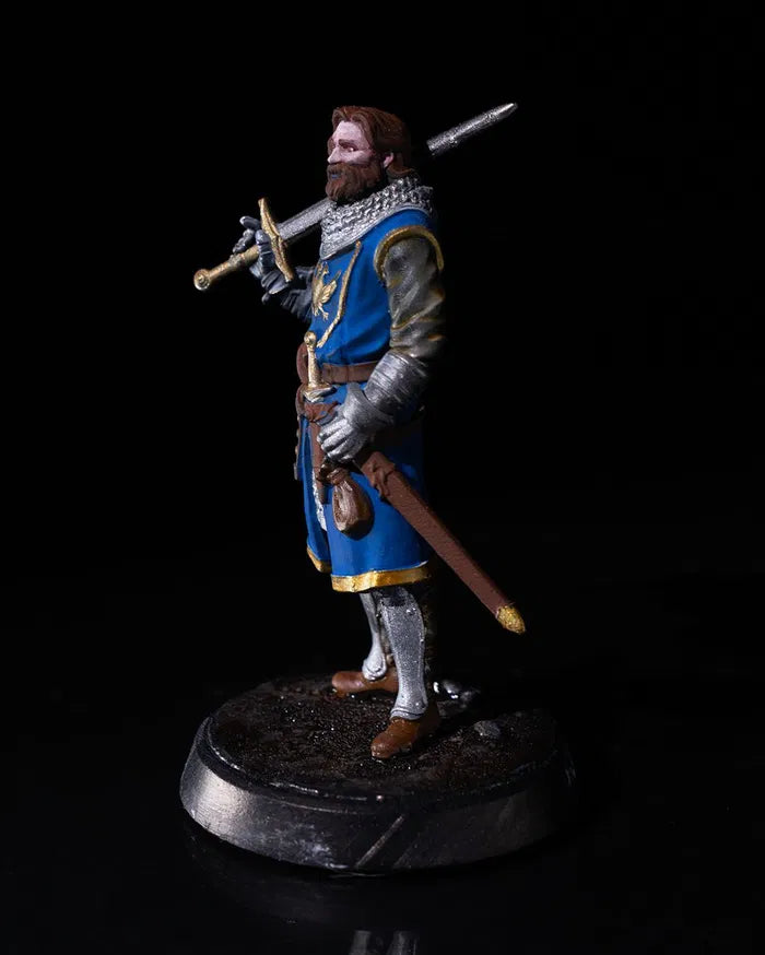 City Guardian 02 without helmet - Unpainted Resin Miniature - 32mm and 75mm