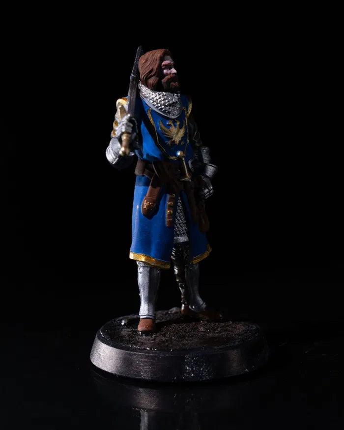 City Guardian 02 without helmet - Unpainted Resin Miniature - 32mm and 75mm