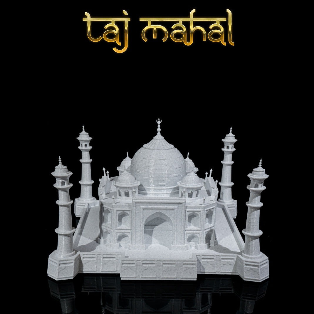 Maqueta del Taj Mahal - Réplica Arquitectónica de Alta Precisión